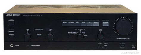 luxman lv 101|luxman Lv 101 specifications.